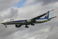 JA787A @ EGLL - All Nippon 2010 Boeing 777-381ER, c/n: 37949 - by Terry Fletcher