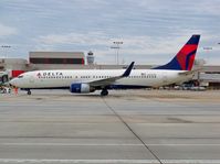 N374DA @ ATL - delta air lines b737-832 
after noon departure. - by dexter greene