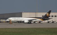N420UP @ KRFD - Boeing 757-200F - by Mark Pasqualino