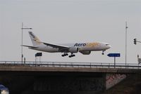 D-AALA @ EDDP - Very final approach of AeroLogic´s Alpha..... - by Holger Zengler