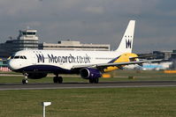 G-OZBH @ EGCC - Monarch - by Chris Hall