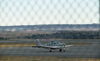 N1555L @ BIL - Beech Bonanza @ BIL - by Daniel Ihde