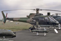 UNKNOWN @ EGLF - Aerospatiale AS-550 Fennec prototype at the Farnborough Air Show in 1990. - by Malcolm Clarke