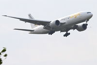 D-AALG @ KORD - AeroLogic Boeing 777-FZN, on final RWY 10 KORD. - by Mark Kalfas