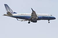 N640RW @ KORD - File:Shuttle America Embraer ERJ 170-100 SE, TCF3515 arriving from Cedar Rapids, RWY 10 approach KORD. - by Mark Kalfas