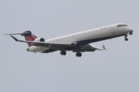 N804SK @ KORD - SkyWest Airlines Bombardier CL600-2D24, SKW4602 arriving from KSLC, RWY 10 approach KORD. - by Mark Kalfas