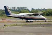 G-ORVR @ EGFH - Visiting P-68B Victor operated by Ravenair Aircraft. - by Roger Winser