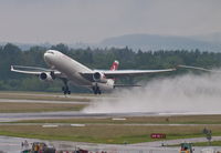 HB-JHA @ LSZH - airborne rwy 16 - by Florian Seibert