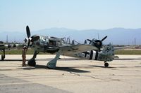 N190RF @ KCNO - Focke Wulf FW-190A-9 - by Nick Taylor