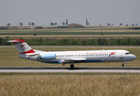 OE-LVF @ LOWW - Austrian Arrows Fokker 100 - by Thomas Ranner