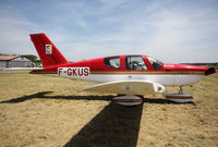 F-GKUS @ LFCX - PArked in the grass... - by Shunn311