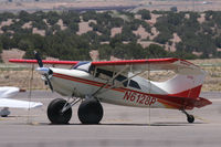 N6128P @ SAF - On the ramp in Santa Fe, New Mexico. - by Zane Adams