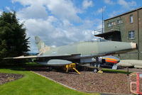 42163 @ X6DF - Former French Air Force F-100D now painted in USAF markings as 54-2163 and dedicated to the US Air National Guard and is depicted as one flown by Capt. John M. Haley, 174th TFS, Iowa Air National Guard, during the squadron’s tour in Vietnam. - by Chris Hall