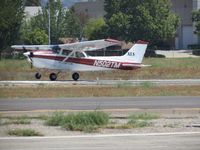 N502TM @ POC - Touching down on a gusty, warm day - by Helicopterfriend