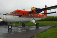 C-GBPE @ CYBW - 1966 De Havilland Canada DHC-6-100 Twin Otter, c/n: 21 at Springbank , Alberta - by Terry Fletcher