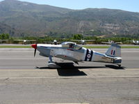 N66AU @ SZP - 2009 Farmer VAN's RV-6, Lycoming O-320 160 Hp, taxi - by Doug Robertson