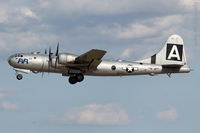 N529B @ KDPA - Fifi seen just after take-off... tucking the gear away! - by John Meneely
