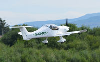 G-KARK @ EGEO - Departing from Oban Airport (North Connel). - by Jonathan Allen