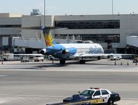 N410NV @ KLAX - Parked at T5 - by Jonathan Ma