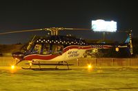 N499AE - Parked, NE Baptist Hospital - by RWB