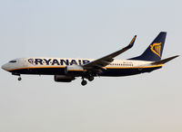 EI-ENY @ LEBL - Landing rwy 25R - by Shunn311