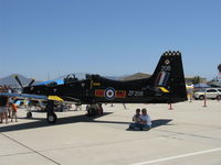 N208PZ @ CMA - Short Bros. PLC S312 TUCANO T1 Mk.1, Garrett TPE331-12B Turboprop 1,100 shp, 4 blade prop, RAF basic trainer replacement for Hunting Percival (BAC) Jet Provost - by Doug Robertson