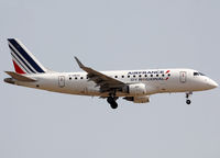 F-HBXH @ LEBL - Landing rwy 25R in new Air France c/s - by Shunn311