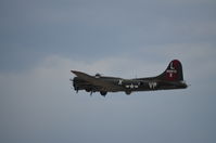 N7227C @ KPUB - B-17G traffic pattern PUB - by Ronald Barker