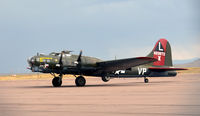 N7227C @ KPUB - B-17G Taxi PUB - by Ronald Barker