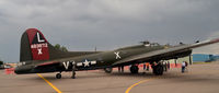 N7227C @ KPUB - Right side B-17G - by Ronald Barker