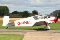 G-BHEL @ EGBR - At the Real Aeroplane Club's Wings & Wheels fly-in, Breighton - by Chris Hall