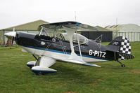G-PITZ @ X5FB - Pitts S-2A from the Wildcat Aerobatics team during a brief stop for re-fuelling at Fishburn Airfield, September 2012 - by Malcolm Clarke