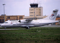D-BTTT @ LFBO - Lining up rwy 32R for departure... - by Shunn311