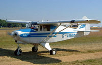 G-ARKM @ EGBP - G-ARKM   Piper PA-22-108 Colt [22-8313] Kemble~G 13/07/2003 - by Ray Barber