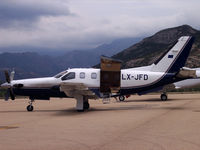 LX-JFD @ LFKC - Parked - by BTT