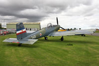 G-BSXD @ EGBR - Soko P-2 Kraguj, The Real Aeroplane Club's Wings & Wheels weekend, Breighton Airfield, September 2012. - by Malcolm Clarke