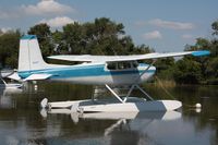 N180PT @ 96WI - 1954 Cessna 180, c/n: 31051 - by Timothy Aanerud