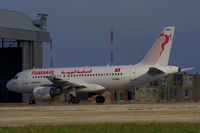 TS-IMQ @ LMML - A319 TS-IMQ Tunisair - by Raymond Zammit