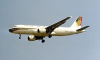 A4O-EB @ LGAT - Airbus A320-212 [0325] (Gulf Air) Athens~SX 04/04/1998 - by Ray Barber