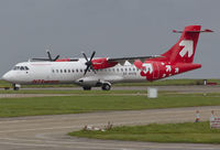 SE-MGN @ EGSH - Being towed to the Air livery hangar for spray. - by Matt Varley
