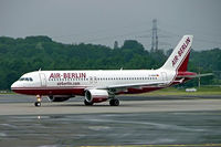 D-ABDE @ EDDL - Airbus A320-214 [2696] (Air Berlin)  Dusseldorf~D  27/05/2006 - by Ray Barber