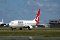 VH-VYF @ YBBN - Boeing 737-838 [33994] (QANTAS) Brisbane International~VH 18/03/2007. Taxiing for departure. - by Ray Barber