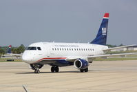N802MD @ KSRQ - US Air Flight 3327 operated by Republic (N802MD) arrives at Sarasota-Bradenton International Airport following a flight from Reagan National Airport - by jwdonten