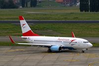 OE-LNN @ EBBR - Boeing 737-7Z9 [30418] (Austrian Airlines) Brussels~OO 15/08/2010. Now withdrawn from use and being broken up at Kemble~UK - by Ray Barber