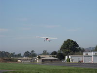 N714HH @ SZP - 1977 Cessna 150M, Continental O-200 100 Hp, touch and go takeoff climb Rwy 22 - by Doug Robertson