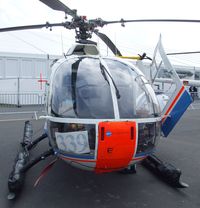 D-HDDP @ EDDB - MBB Bo 105C of the DLR at the ILA 2012, Berlin - by Ingo Warnecke