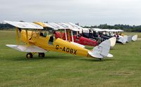 G-AOBX @ EGLM - Ex: T7187 > G-AOBX - Originally owned to and a trustee of, Ford RNVR Flying Group in April 1955, currently with and a trustee of, David Ross Flying Group since April 2000. - by Clive Glaister