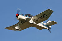 G-DISO @ EGBR - SAN Jodel D-150 Mascaret, Hibernation Fly-In, The Real Aeroplane Club, Breighton Airfield, October 2012. - by Malcolm Clarke