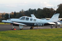 N7205T @ EGBM - powered by an Allison turbine engine - by Chris Hall