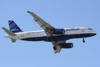 N643JB @ KSRQ - JetBlue Flight 341 (N643JB) arrives at Sarasota-Bradenton International Airport following a flight from John F Kennedy International Airport - by jwdonten